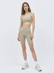 Form Department women's Biker Short in Sage