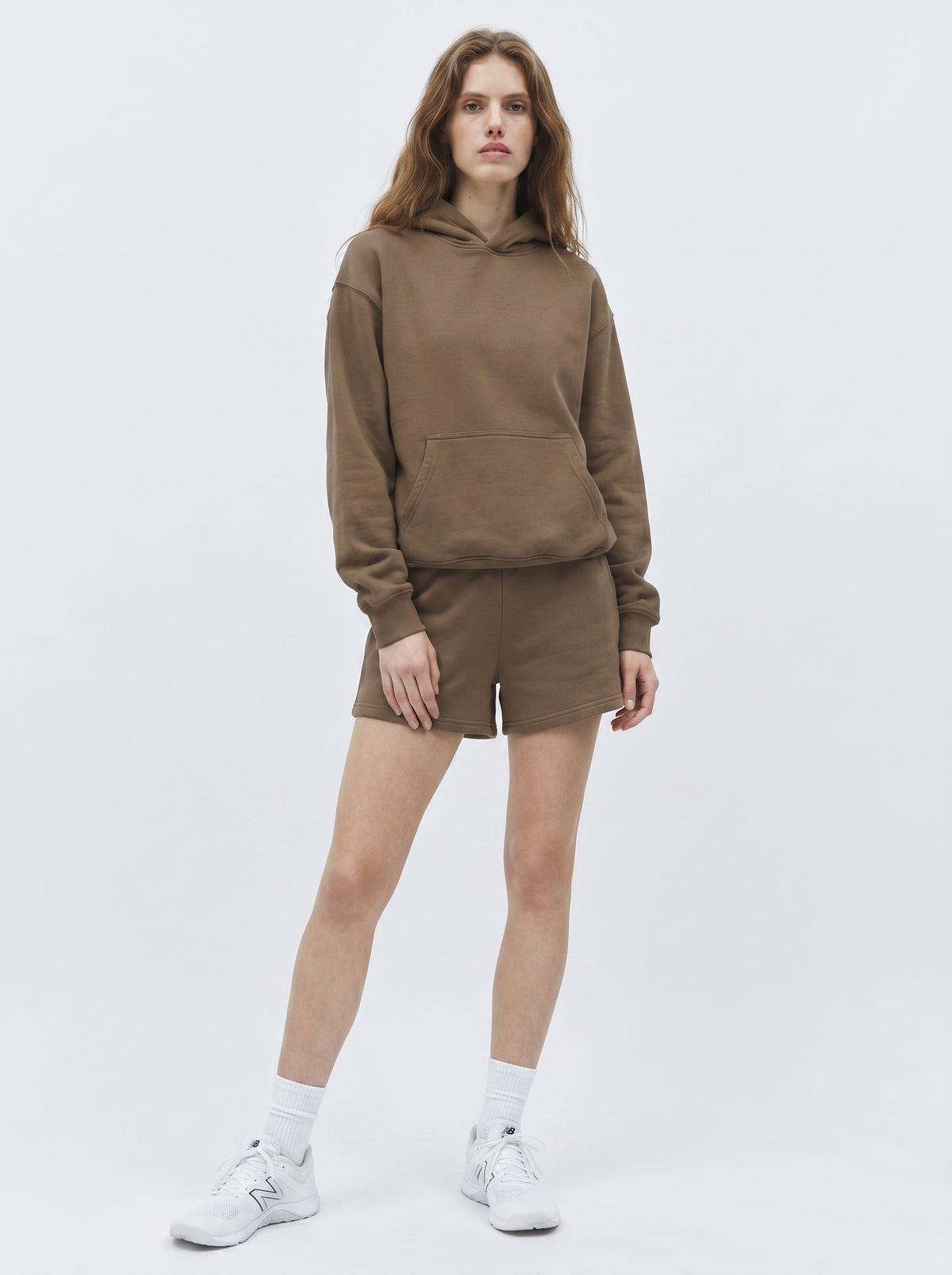 Form Department women's Oversized Hoodie in Brown