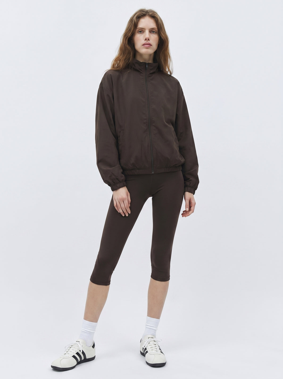 Form Department women's Capri Legging in Espresso