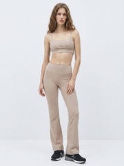 Form Department women's Scoop Bra in Taupe