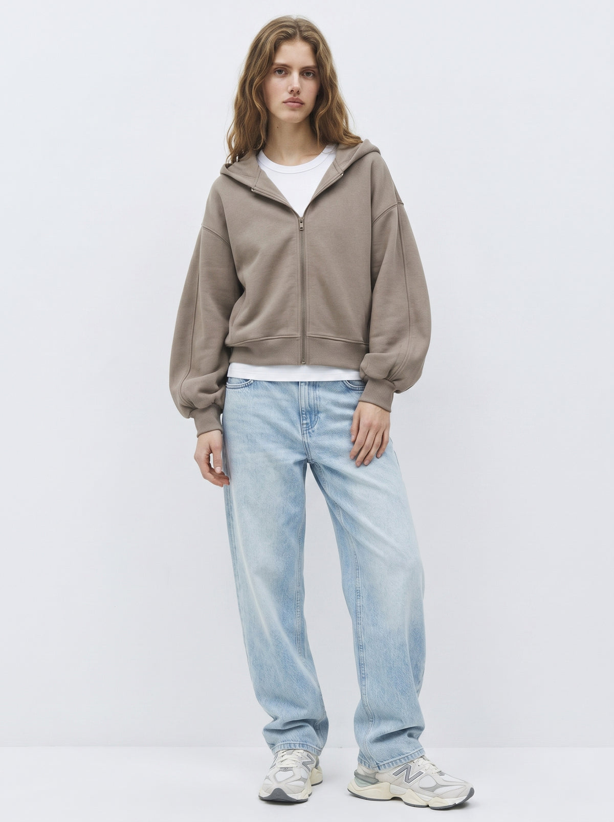 Form Department women's Crewneck Tee in White